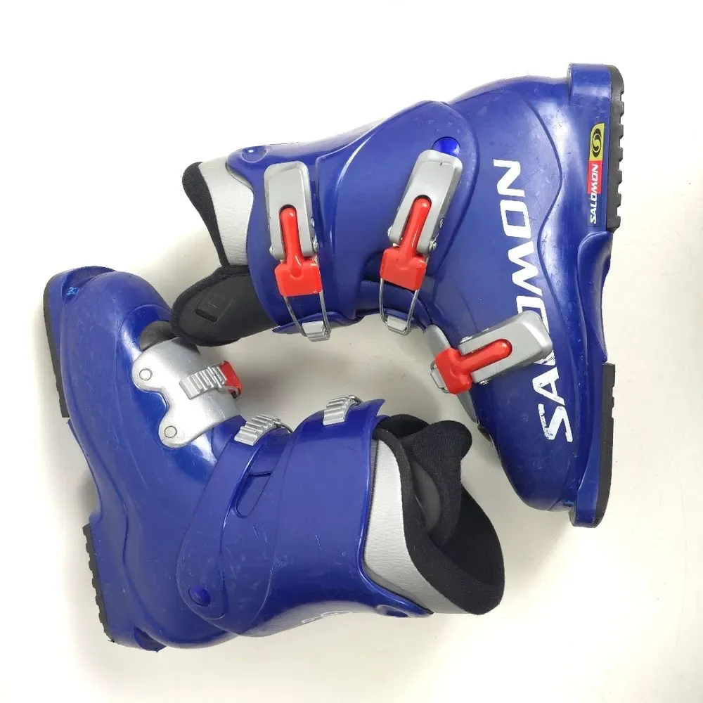 Salomon Performa T3 Ski Boots Blue Men’s 6 / Women’s 7.5 Mondo 24.5 Snow Winter